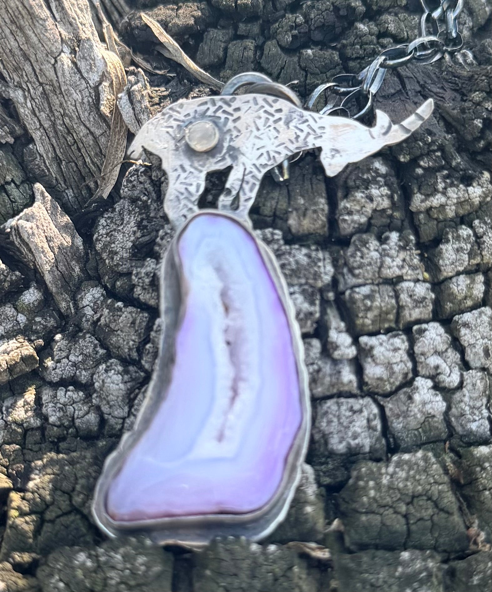 Be Brave Mountain Goat Necklace