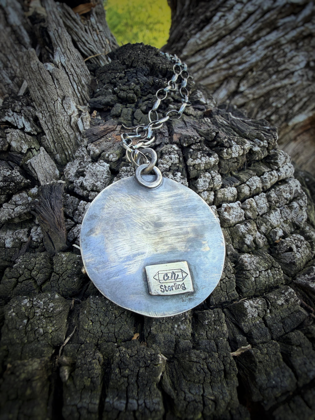 We All Walk the Same Path Opossum Paw Print Necklace
