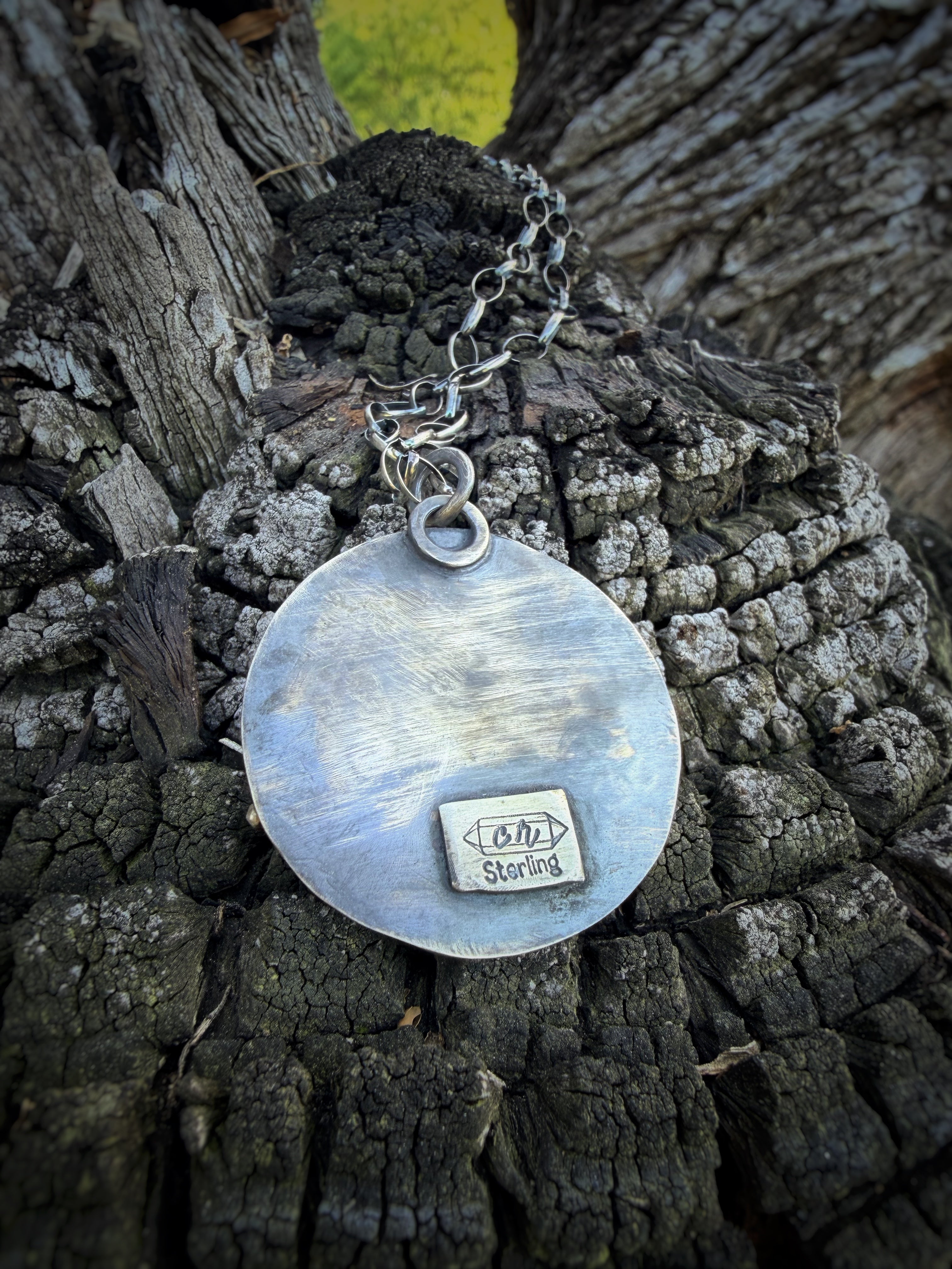 We All Walk the Same Path Opossum Paw Print Necklace