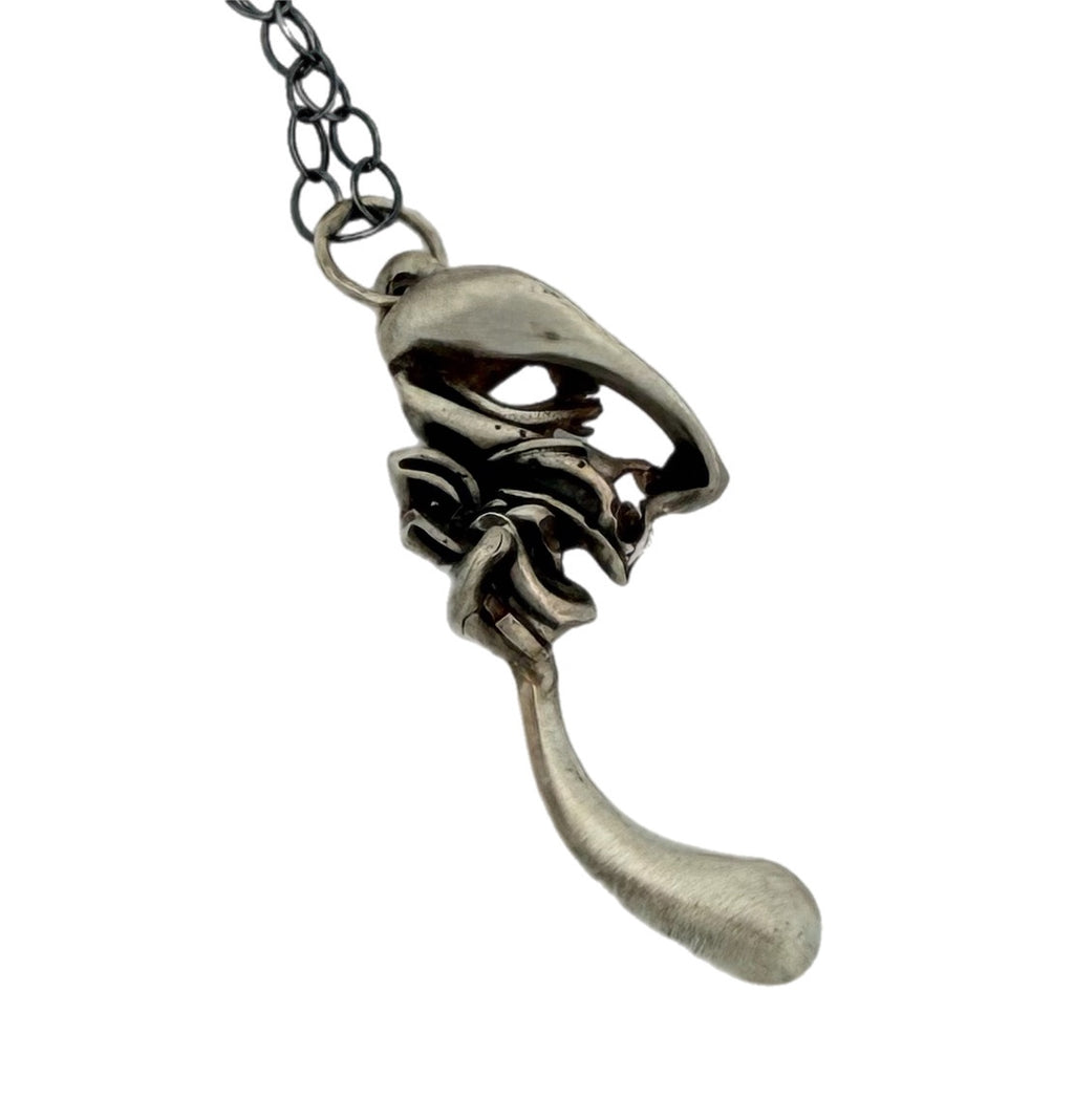 Sculptural Squiggle Pendant