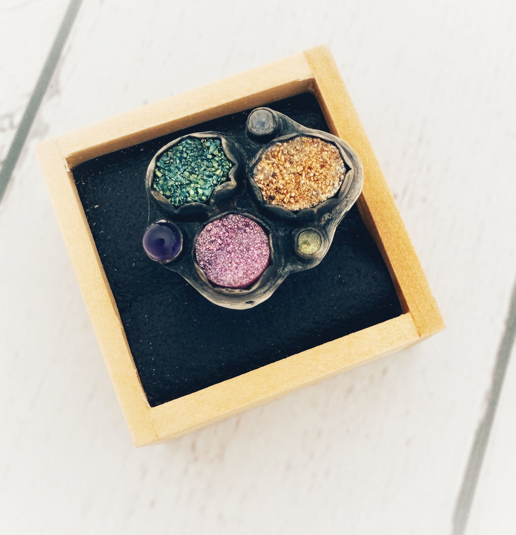 Cloud Moon Jelly Ring