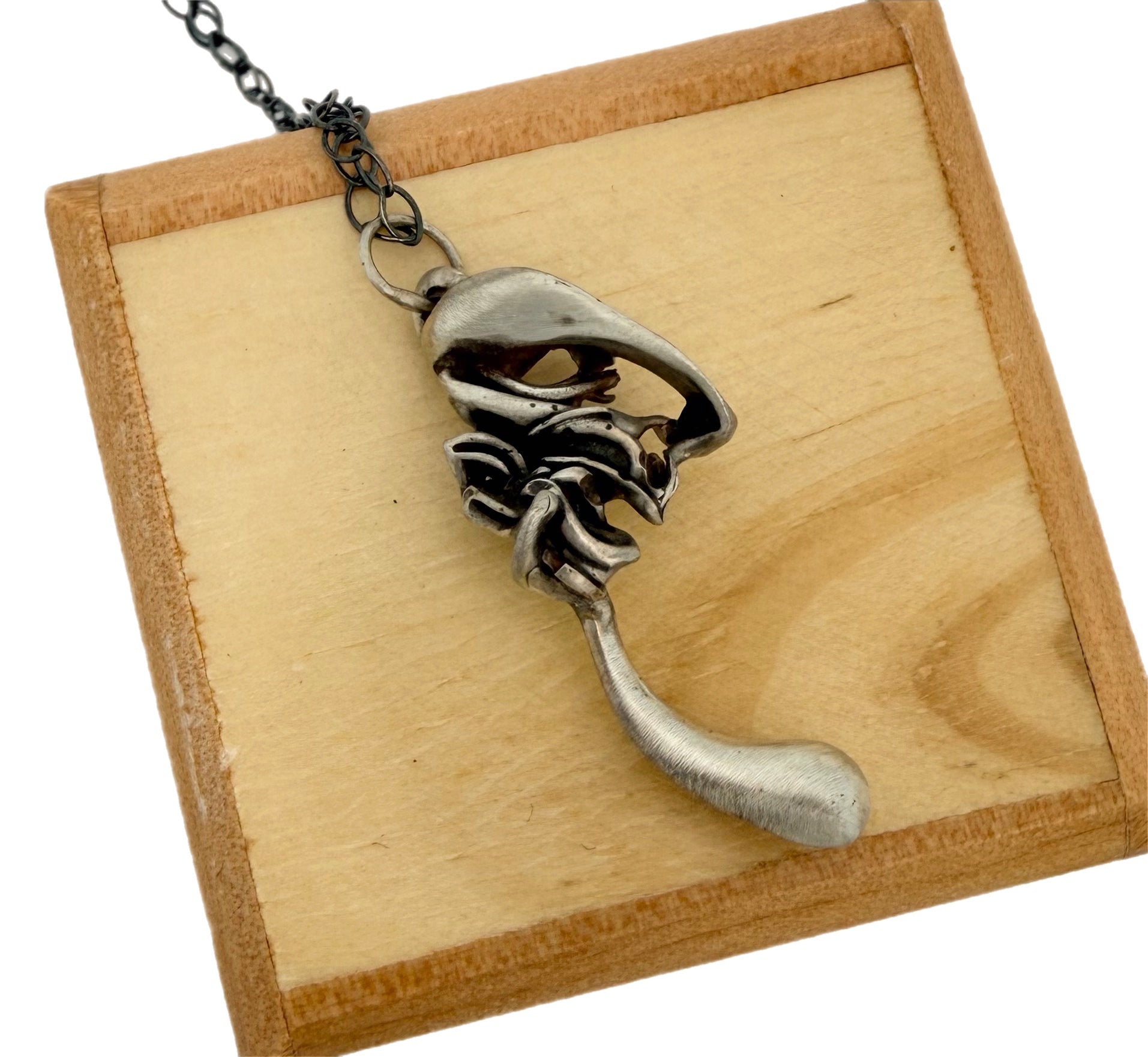 Sculptural Squiggle Pendant