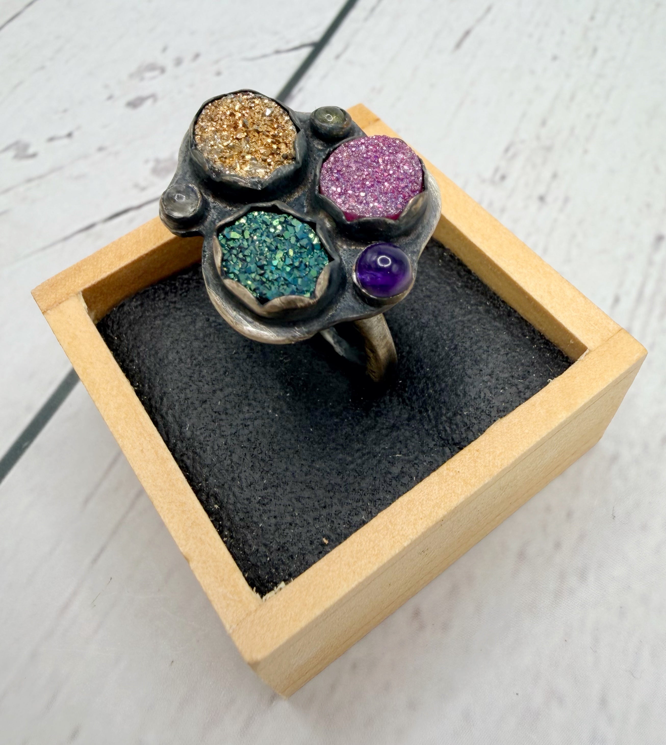 Cloud Moon Jelly Ring