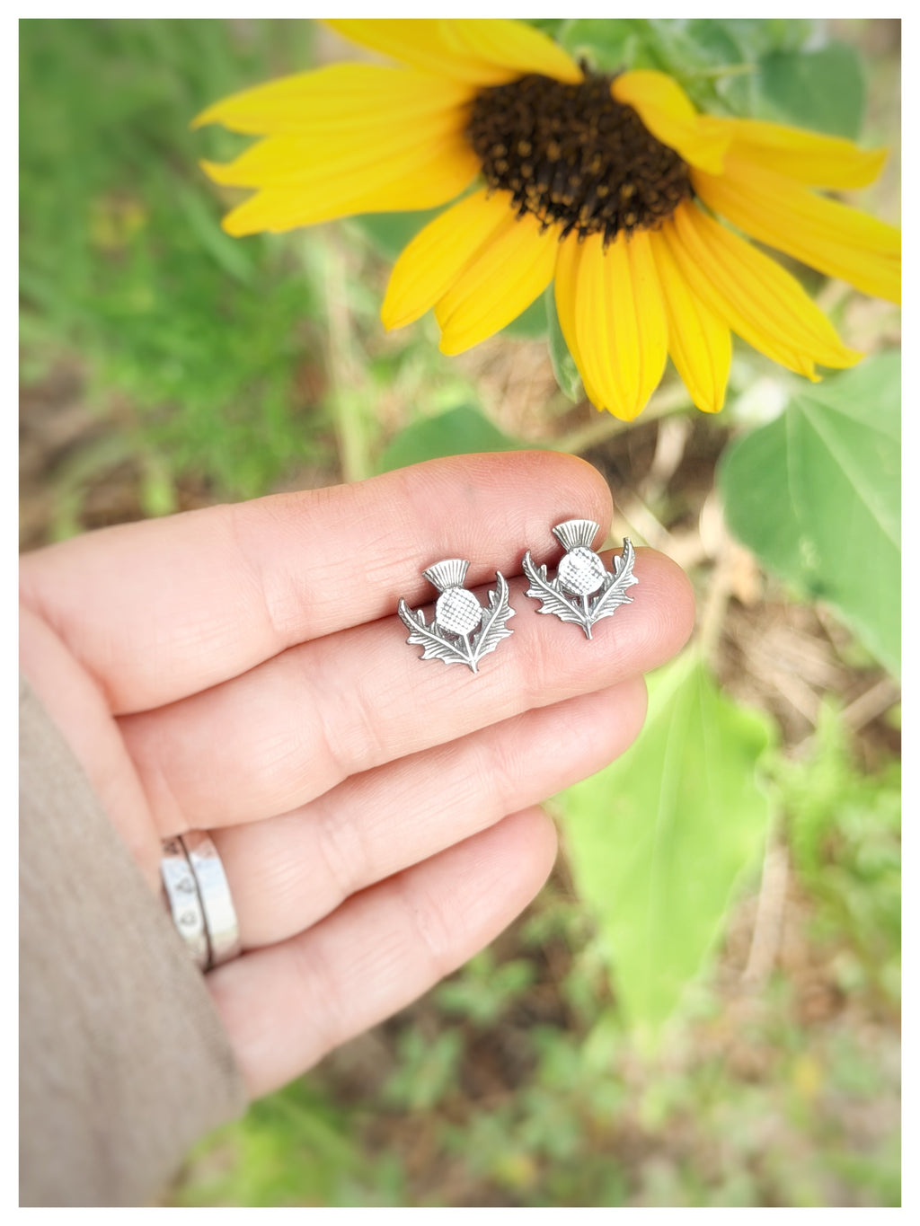 Thistle Earrings