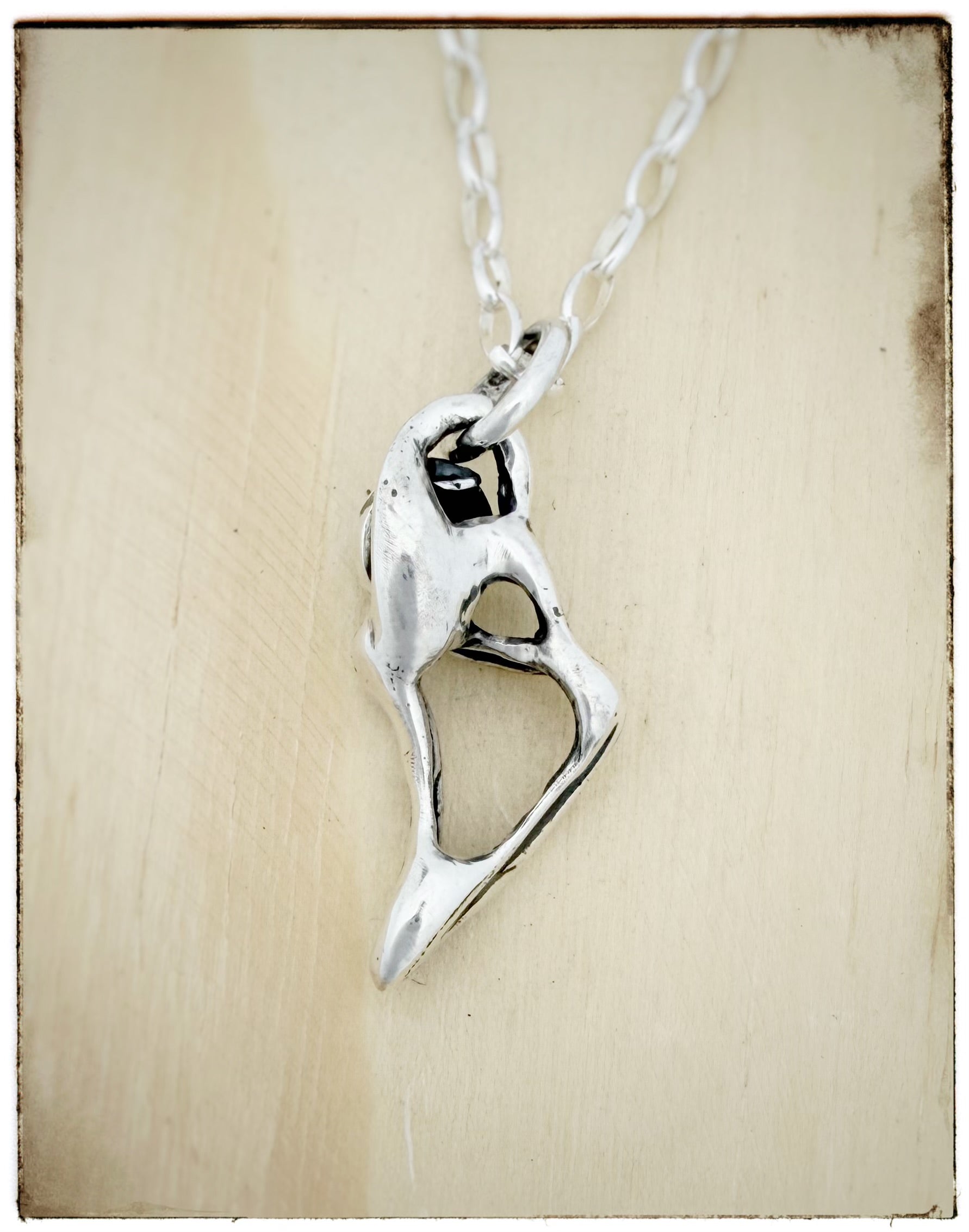 Kyanite Silver Necklace