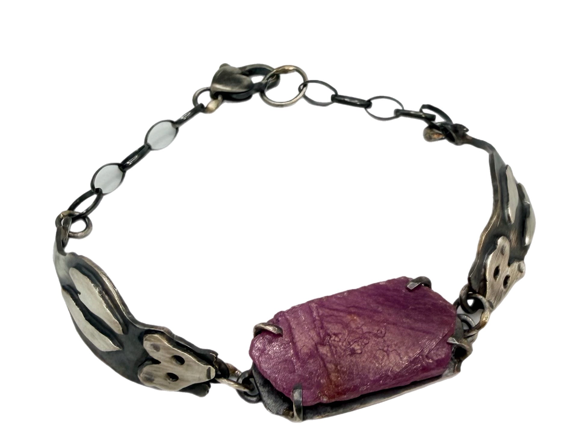 Opossum Raw Ruby Bracelet