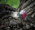Kite Cut Ruby Ring