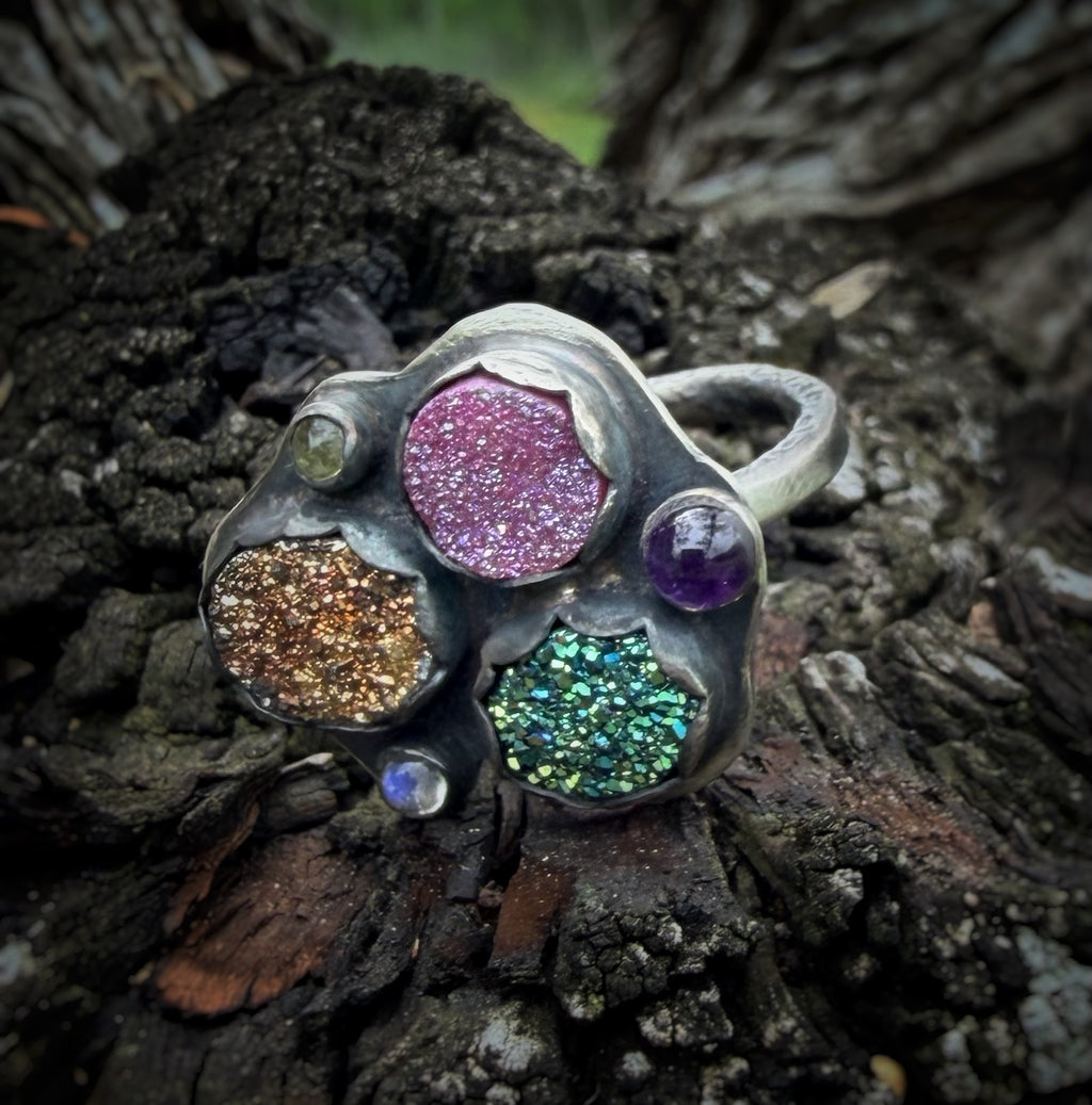 Cloud Moon Jelly Ring