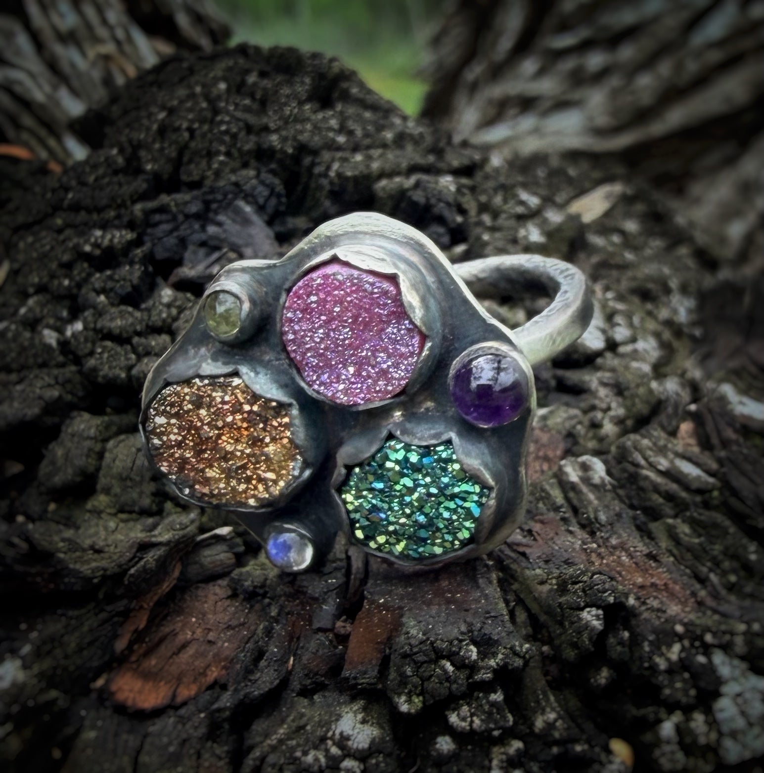 Cloud Moon Jelly Ring