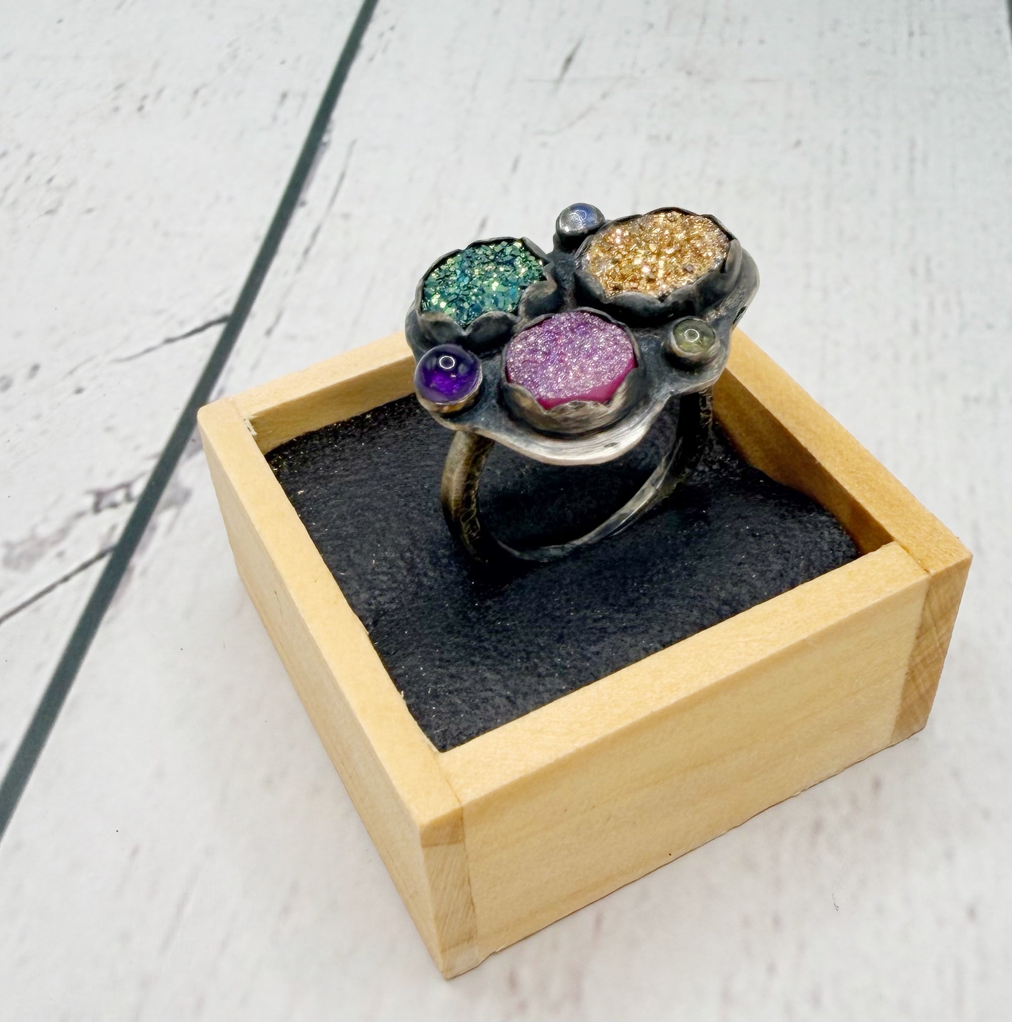Cloud Moon Jelly Ring