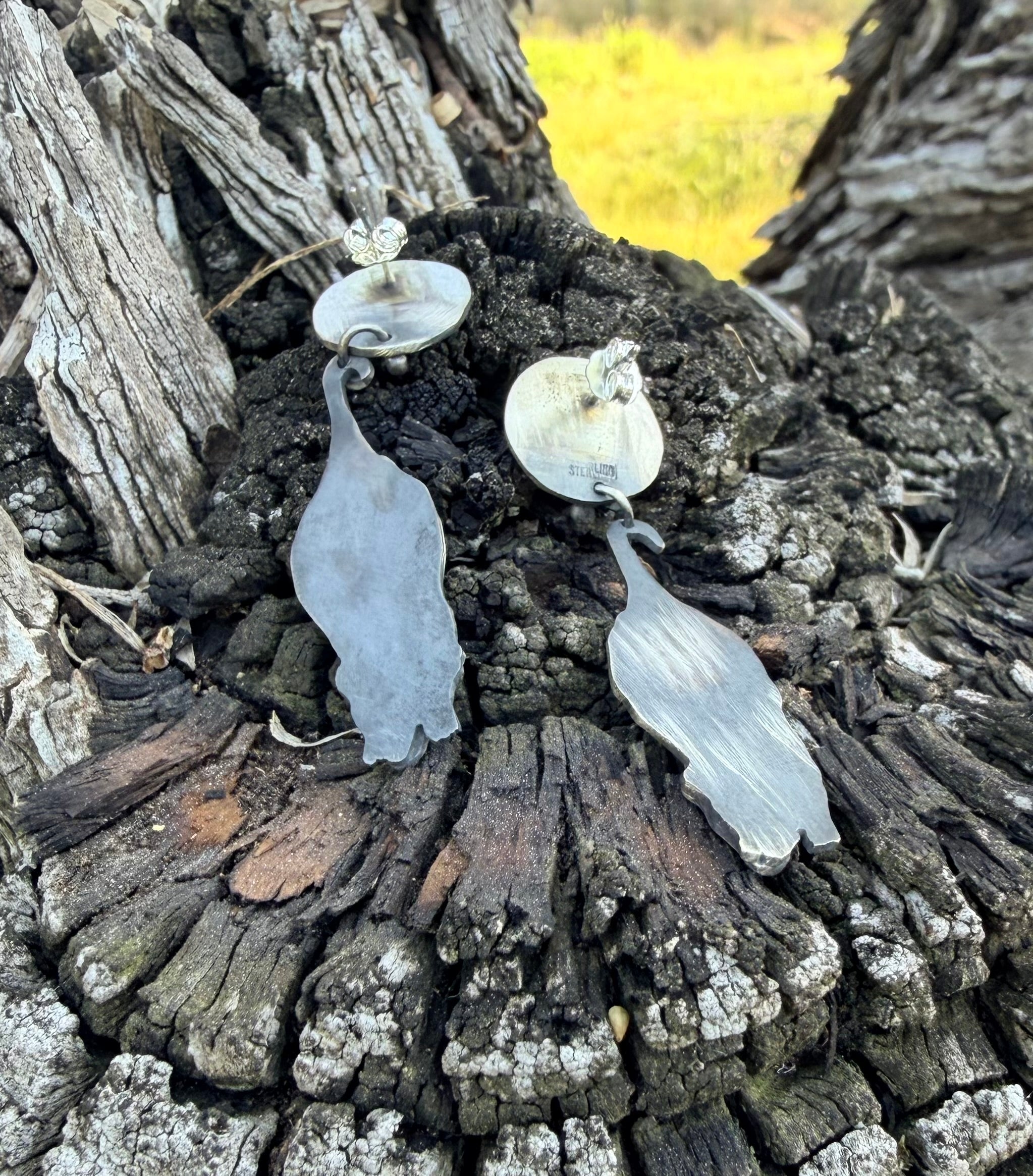 Opossum Love Dangle Earrings