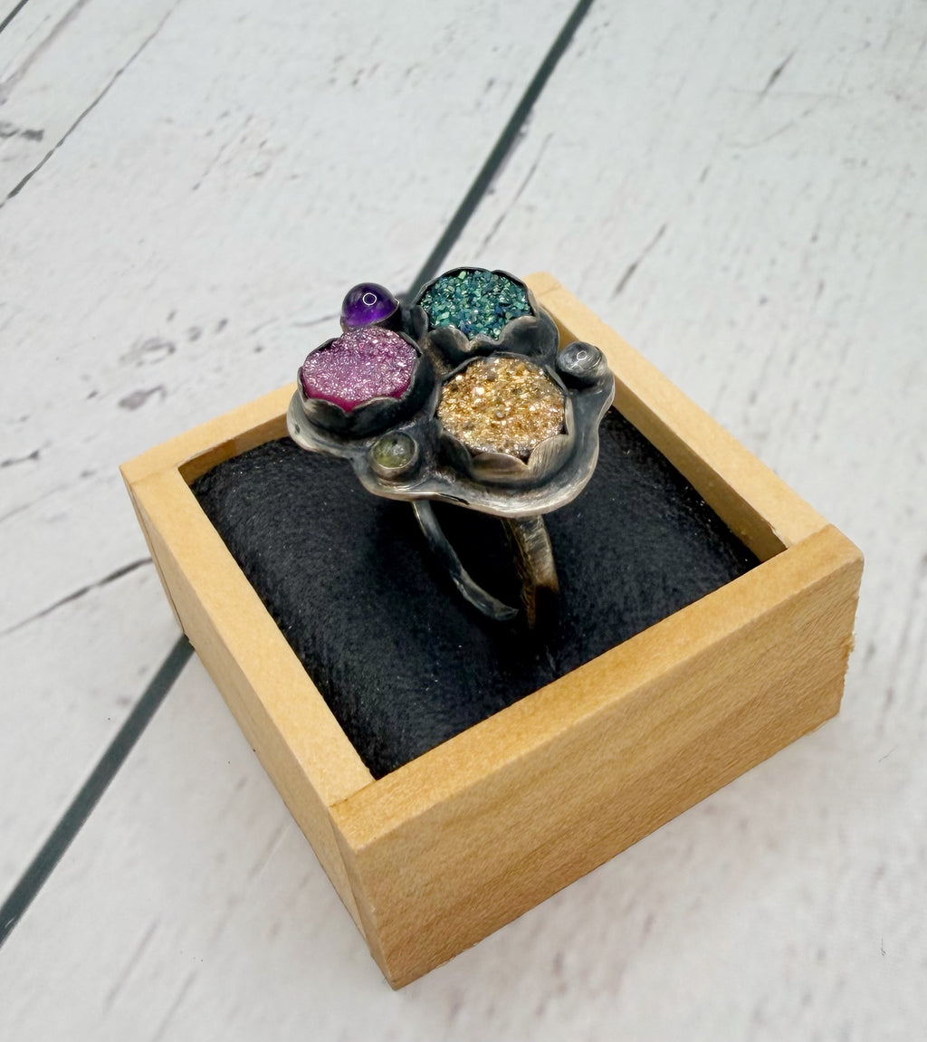 Cloud Moon Jelly Ring