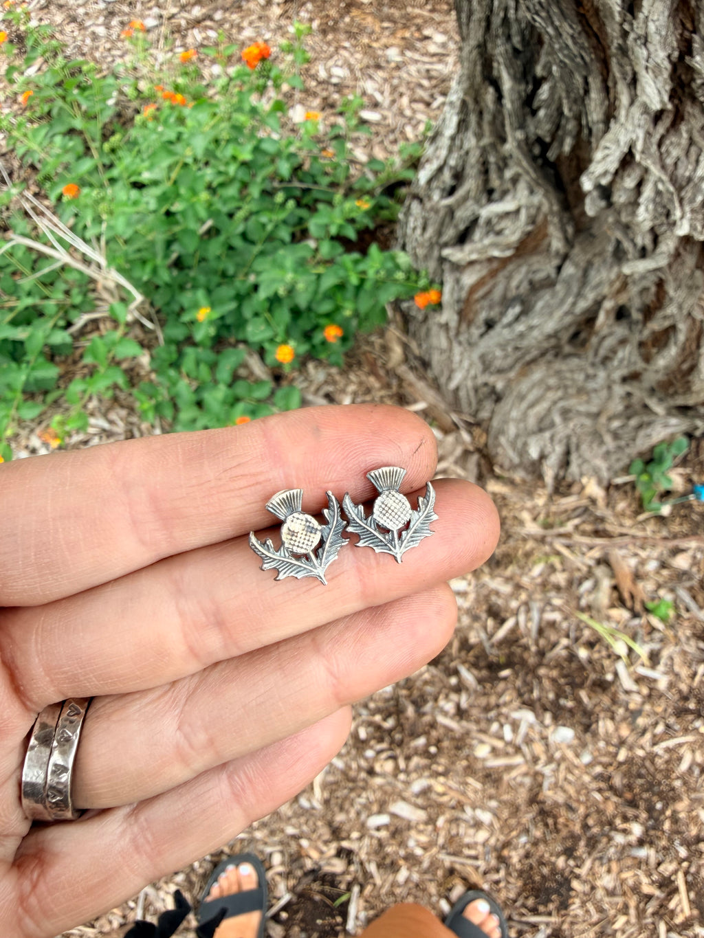 Thistle Earrings