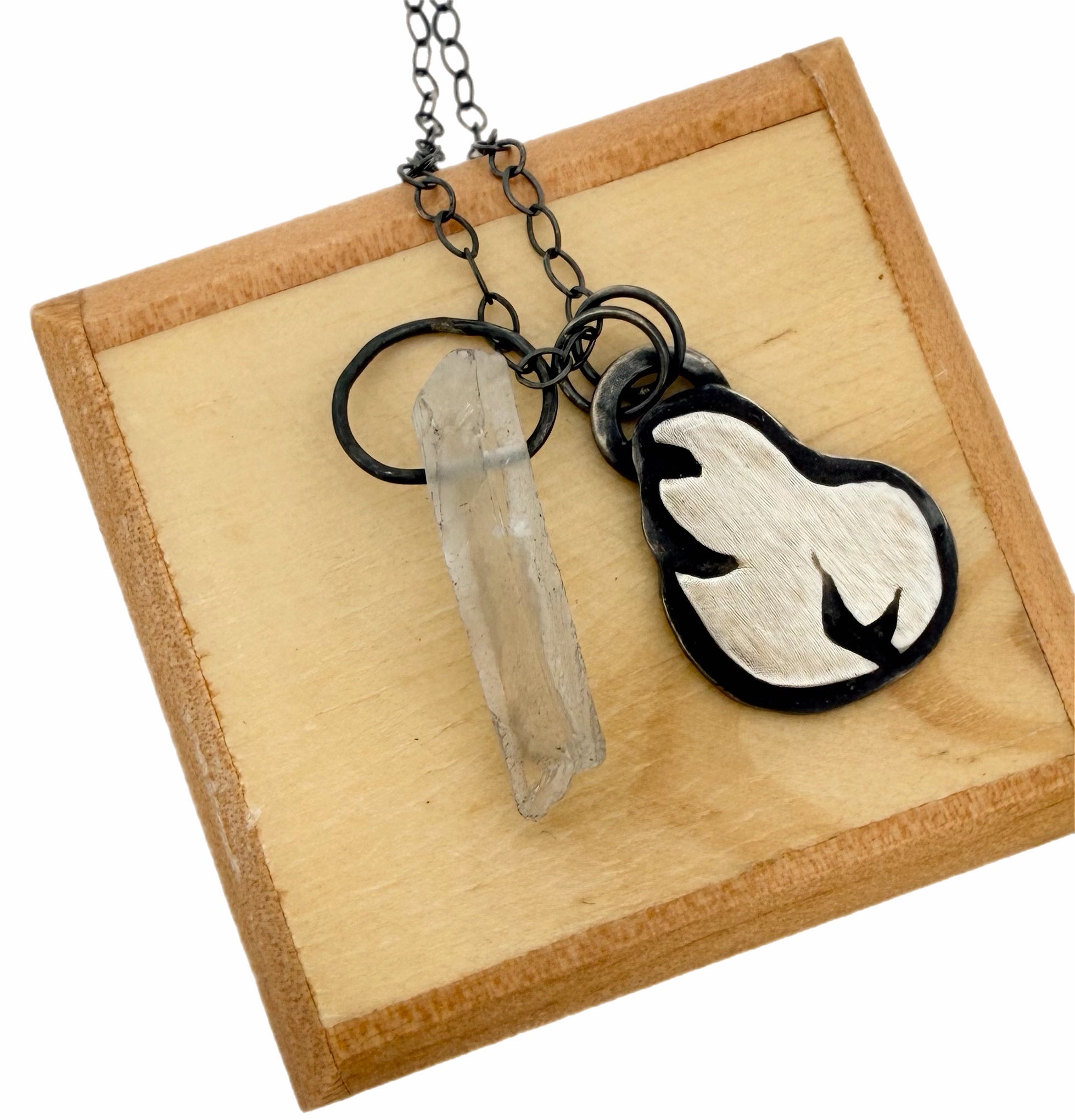 Fire Crystal Necklace