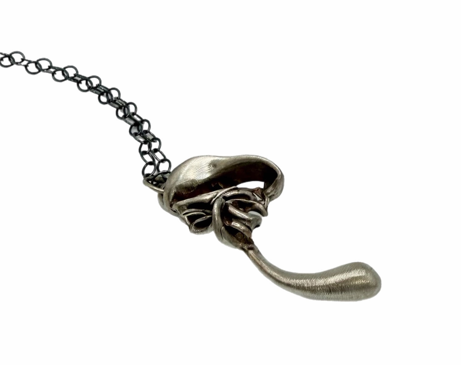 Sculptural Squiggle Pendant