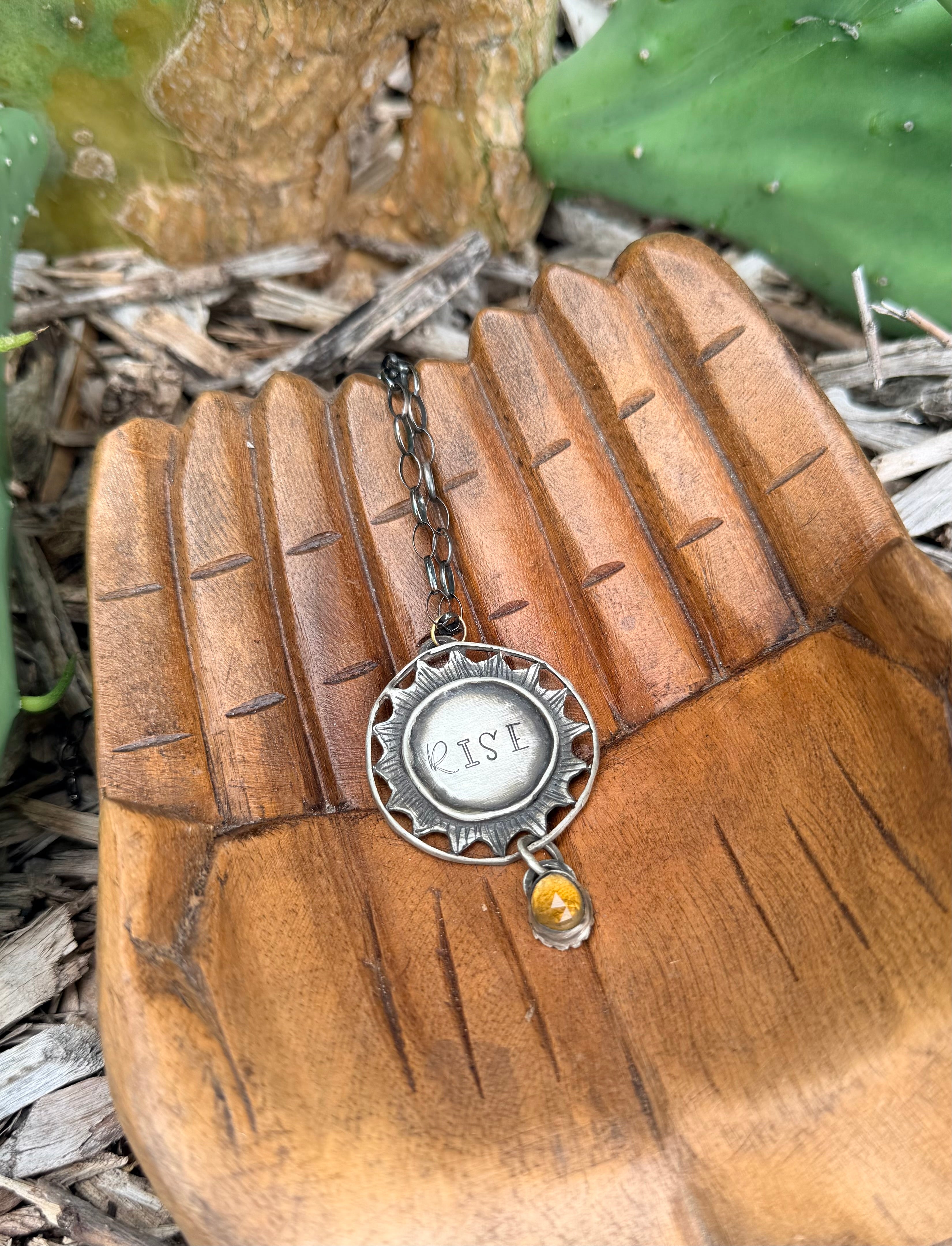 Rise Sunburst Necklace