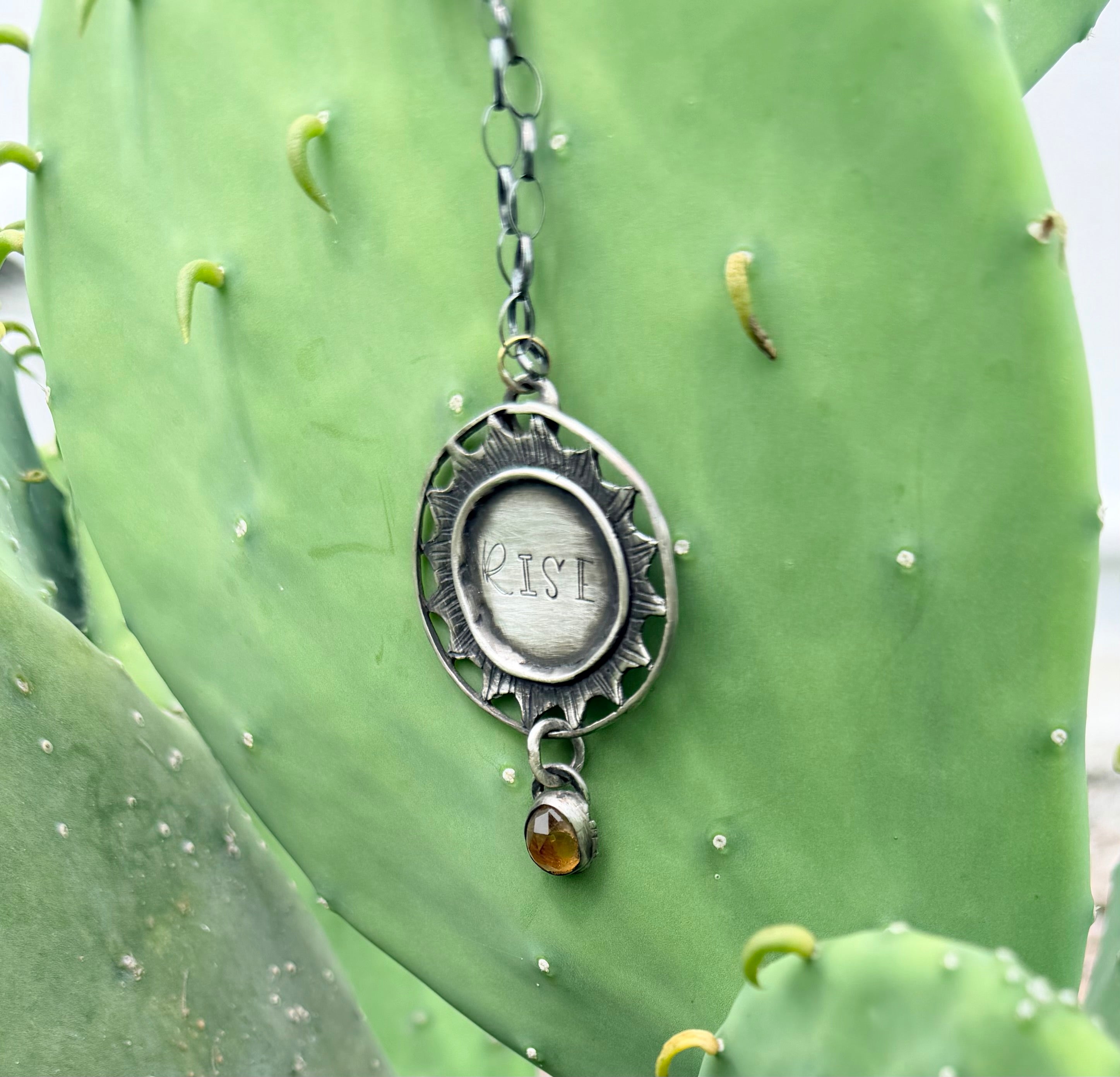 Rise Sunburst Necklace