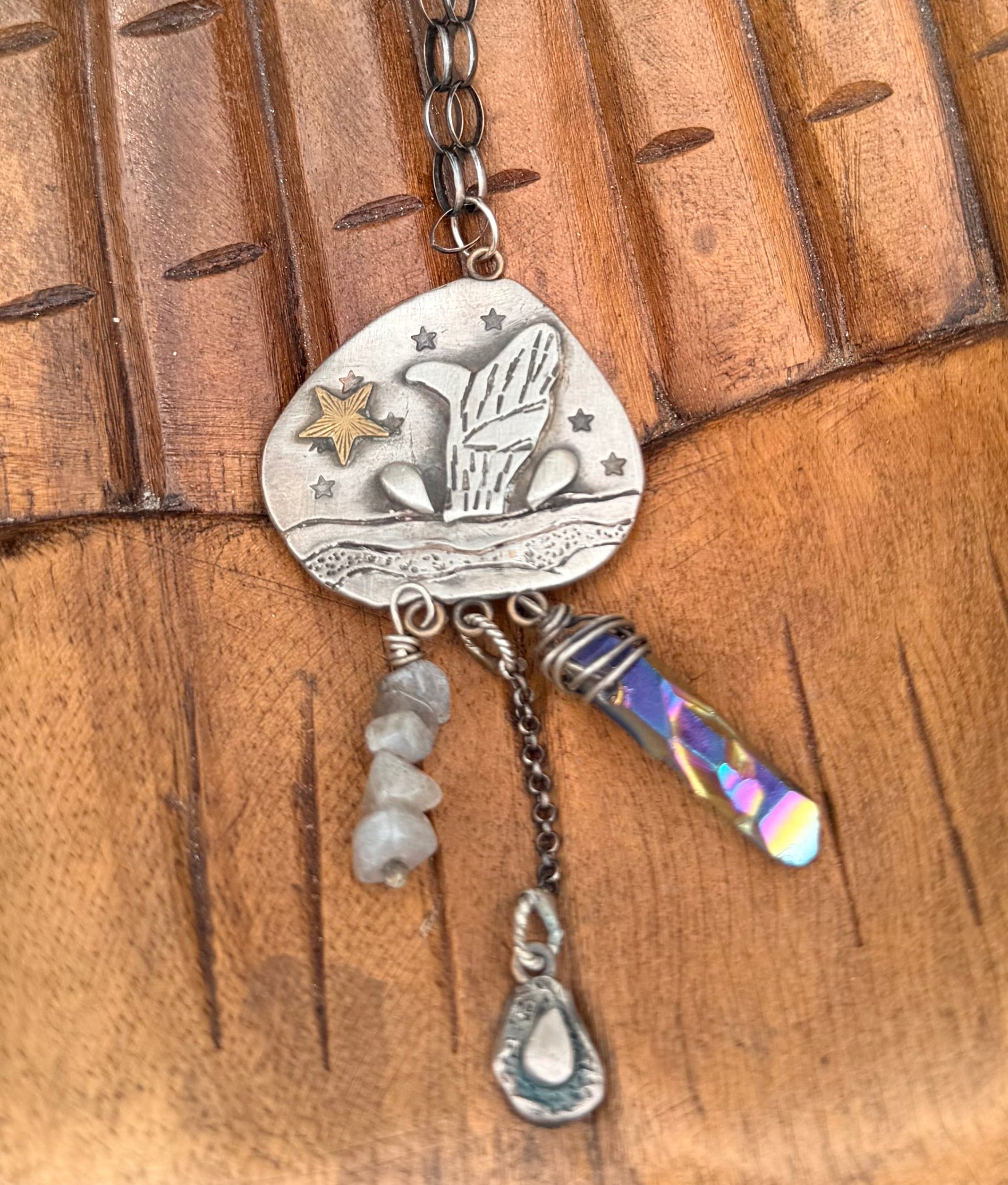 Whale Love Charm Necklace