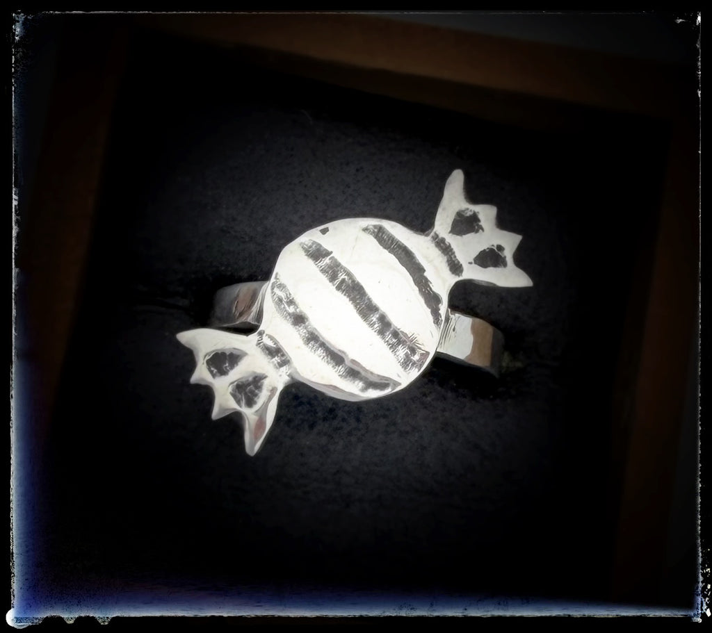 Sterling Silver Halloween Candy Ring