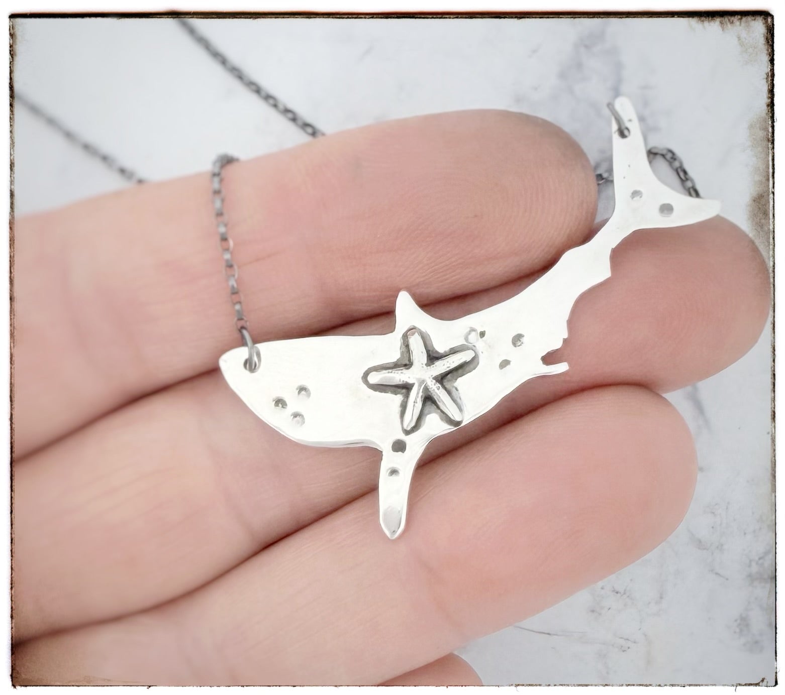Starfish Shark Necklace