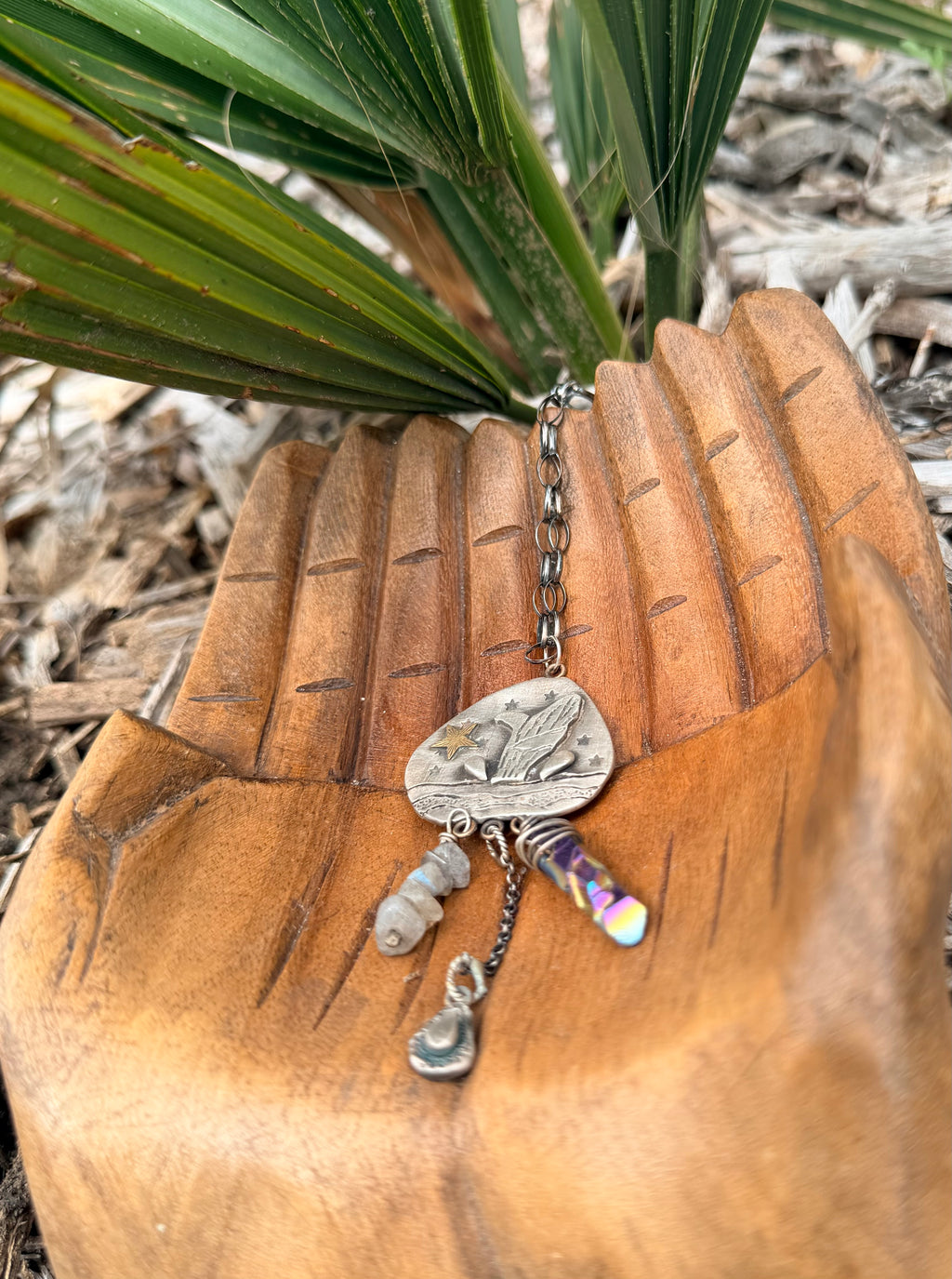 Whale Love Charm Necklace