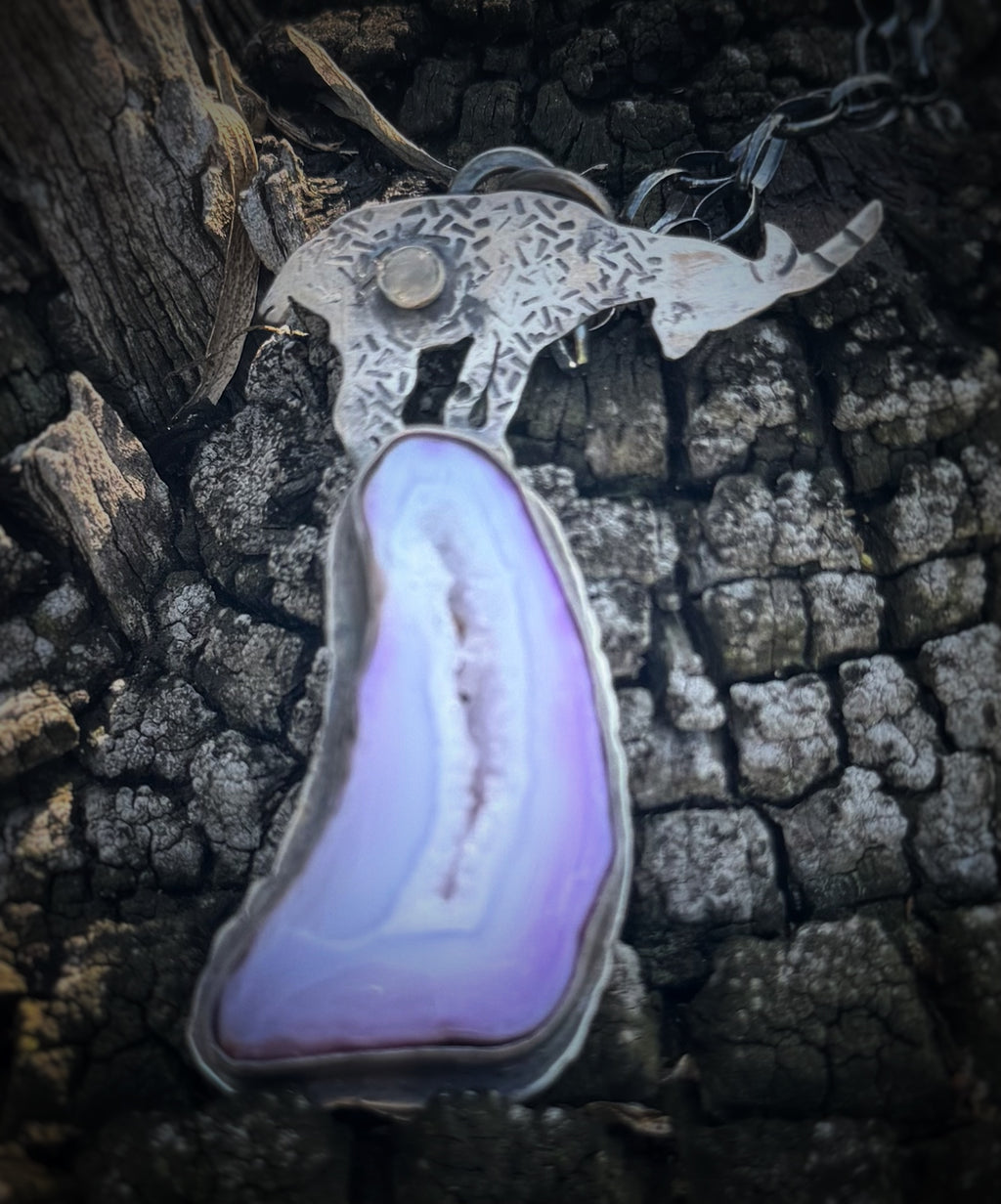 Be Brave Mountain Goat Necklace