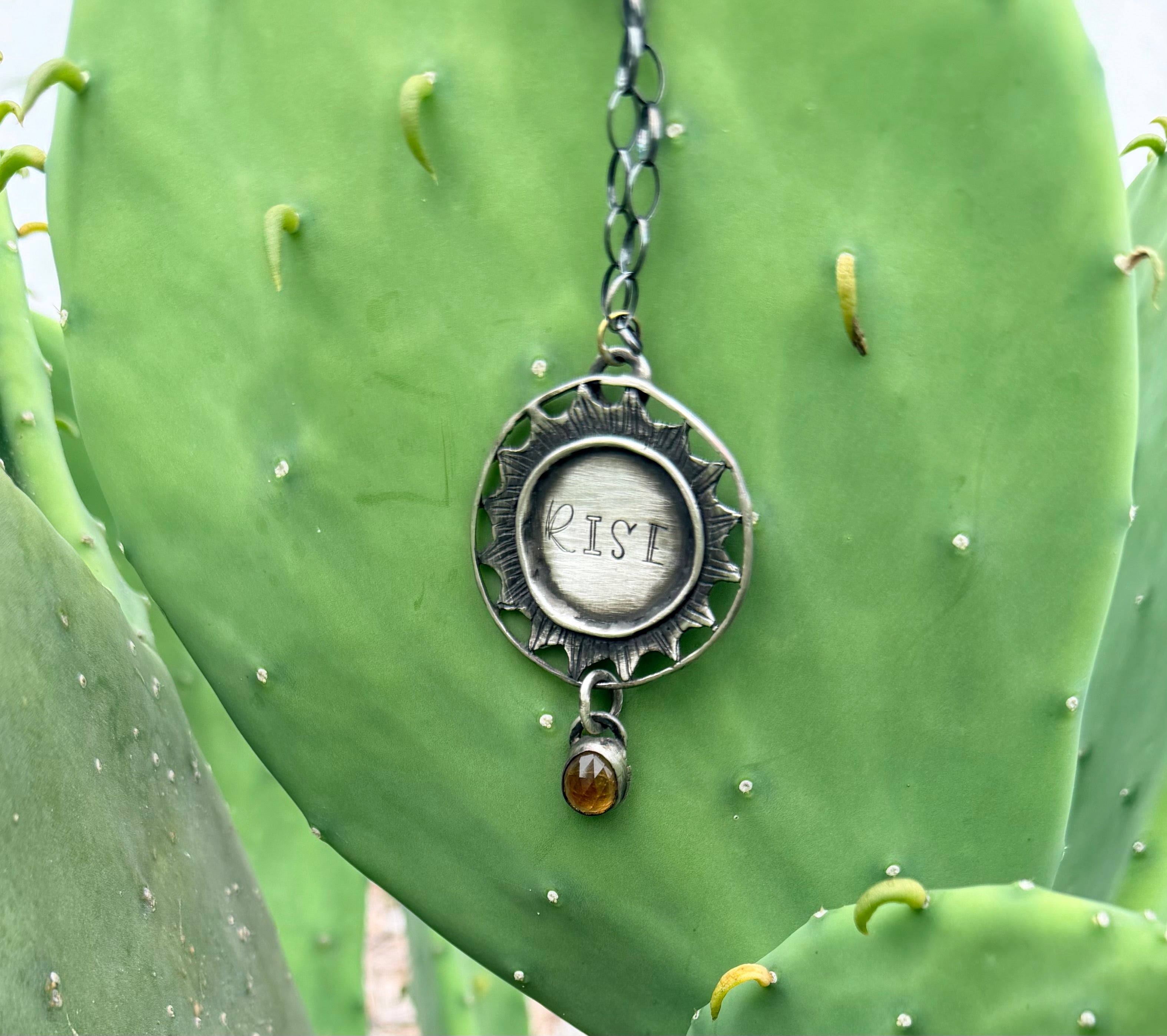 Rise Sunburst Necklace