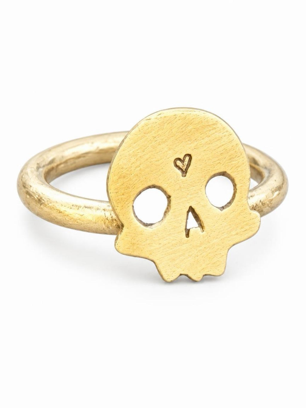 Golden Skull Ring