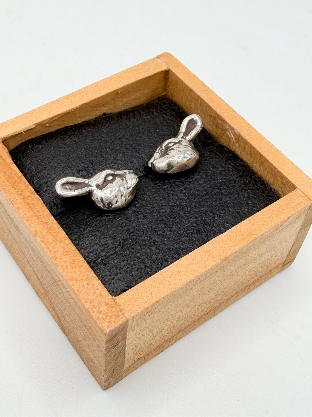 Rabbit Head Earrings