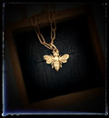 Bronze Dainty Bee Necklace