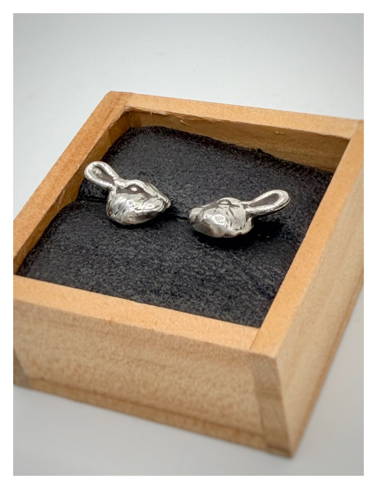 Rabbit Head Earrings
