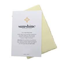 Sunshine Jewelry Polishing Cloth