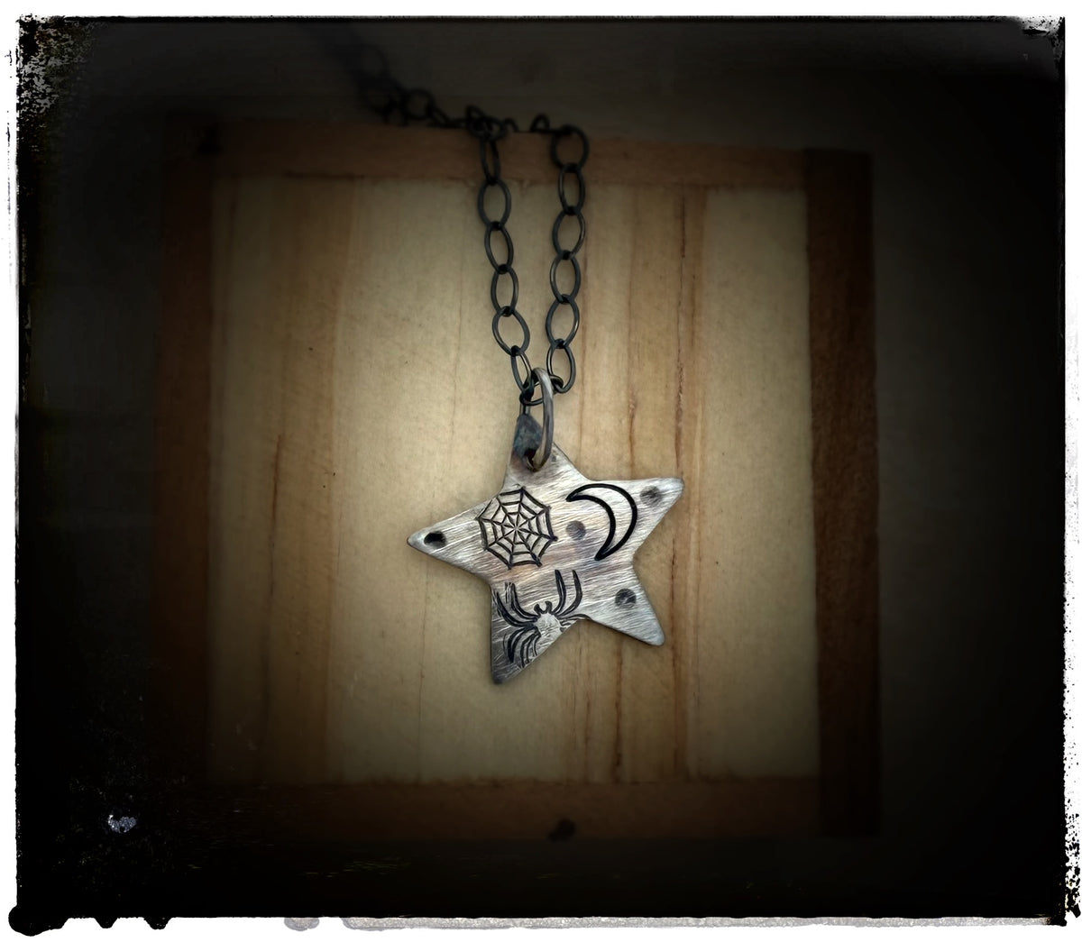 Spooky Season Celestial Star Necklace