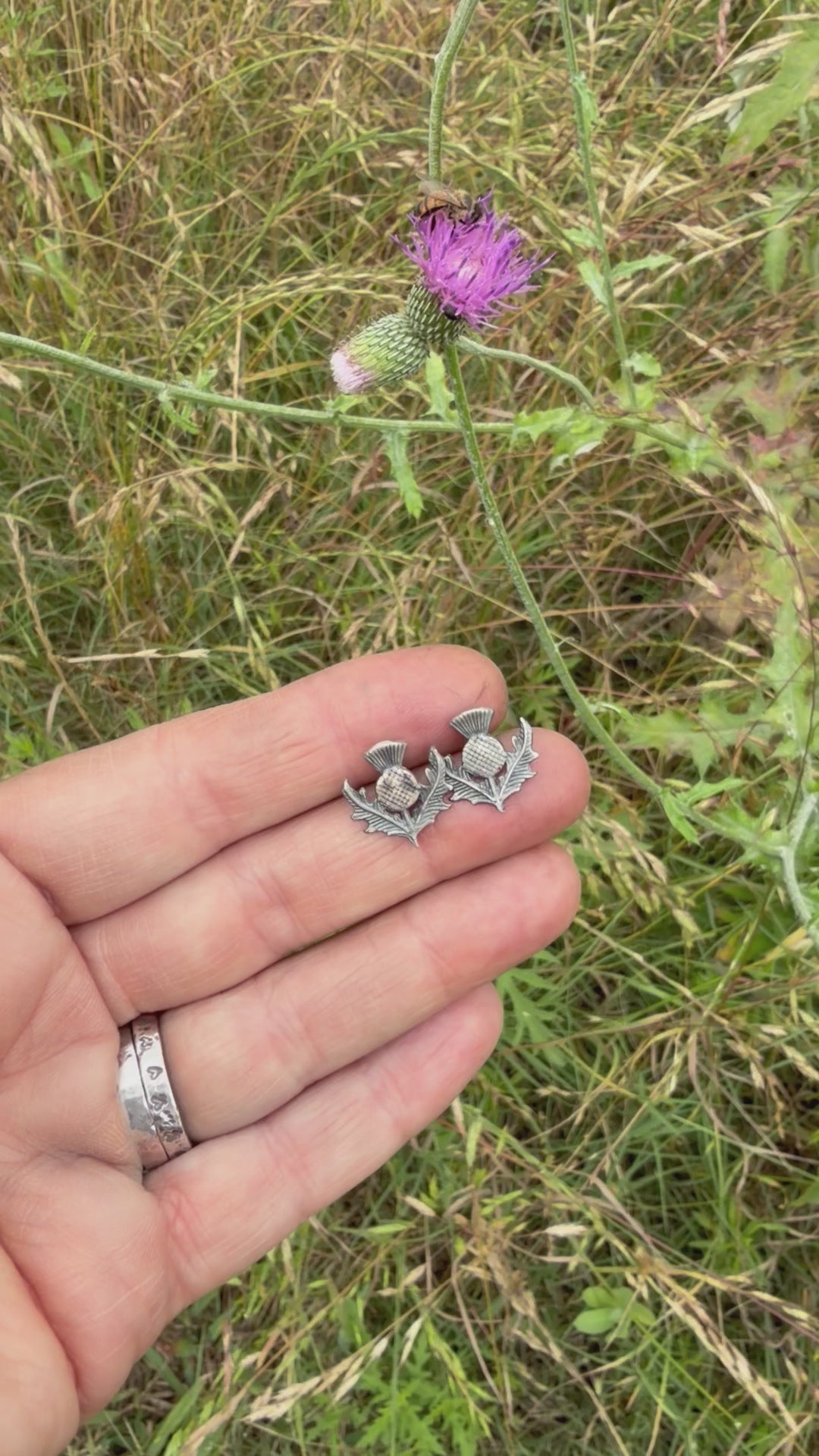 Thistle Earrings