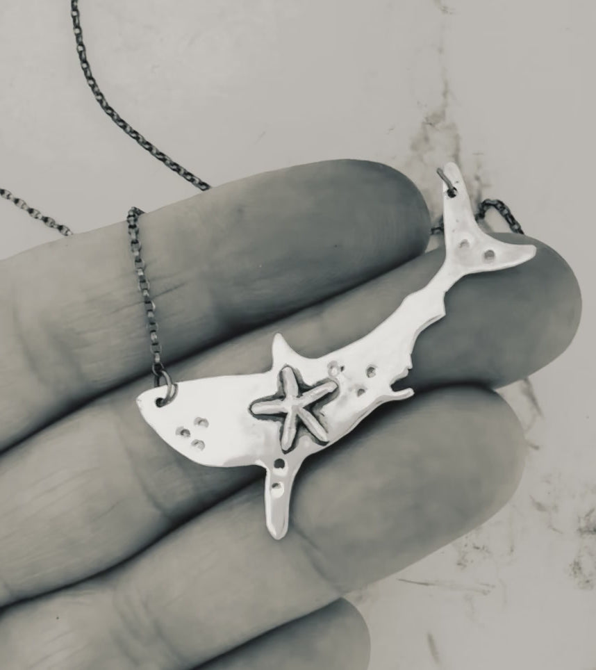 Starfish Shark Necklace