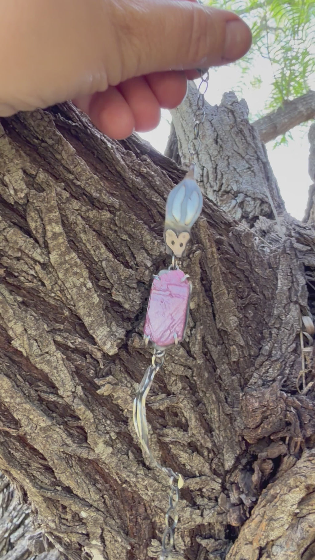 Opossum Raw Ruby Bracelet