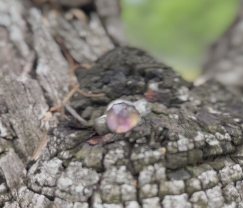 Rose Cut Ametrine Ring