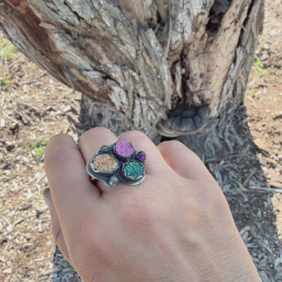 Cloud Moon Jelly Ring